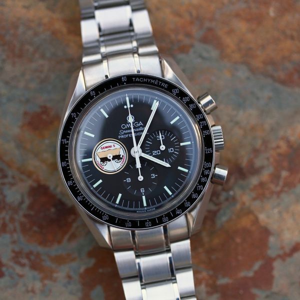 Omega Program Oatch SOLD 1998 Omega Speedmaster Missions Patch Gemini V Moonwatch ...