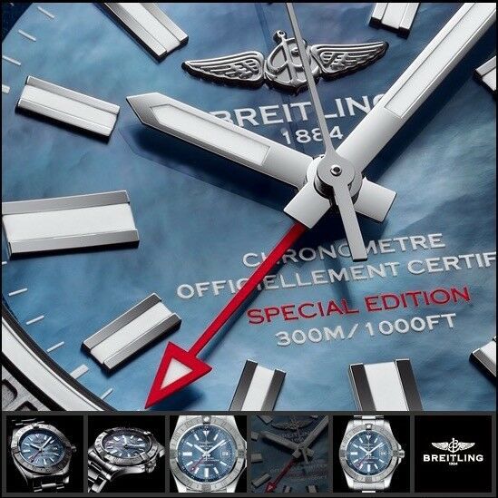 AVENGER Ⅰ GMT BLUE MOP Avenger GMT - MoP Blue Dial] Hafa adai from Guam : r/breitling