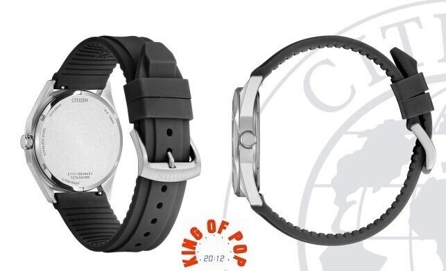 Citizen Orologio Uomo BM7631-01E - Active Sport Al Quarzo - Cassa In Acciaio E Cinturino In Gomma