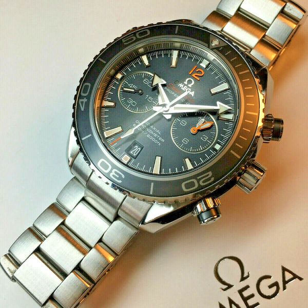 Omega Ocean 9300 600m Si14 Ceramic Bezel CoAxial Chronograph 45.5mm WatchCharts