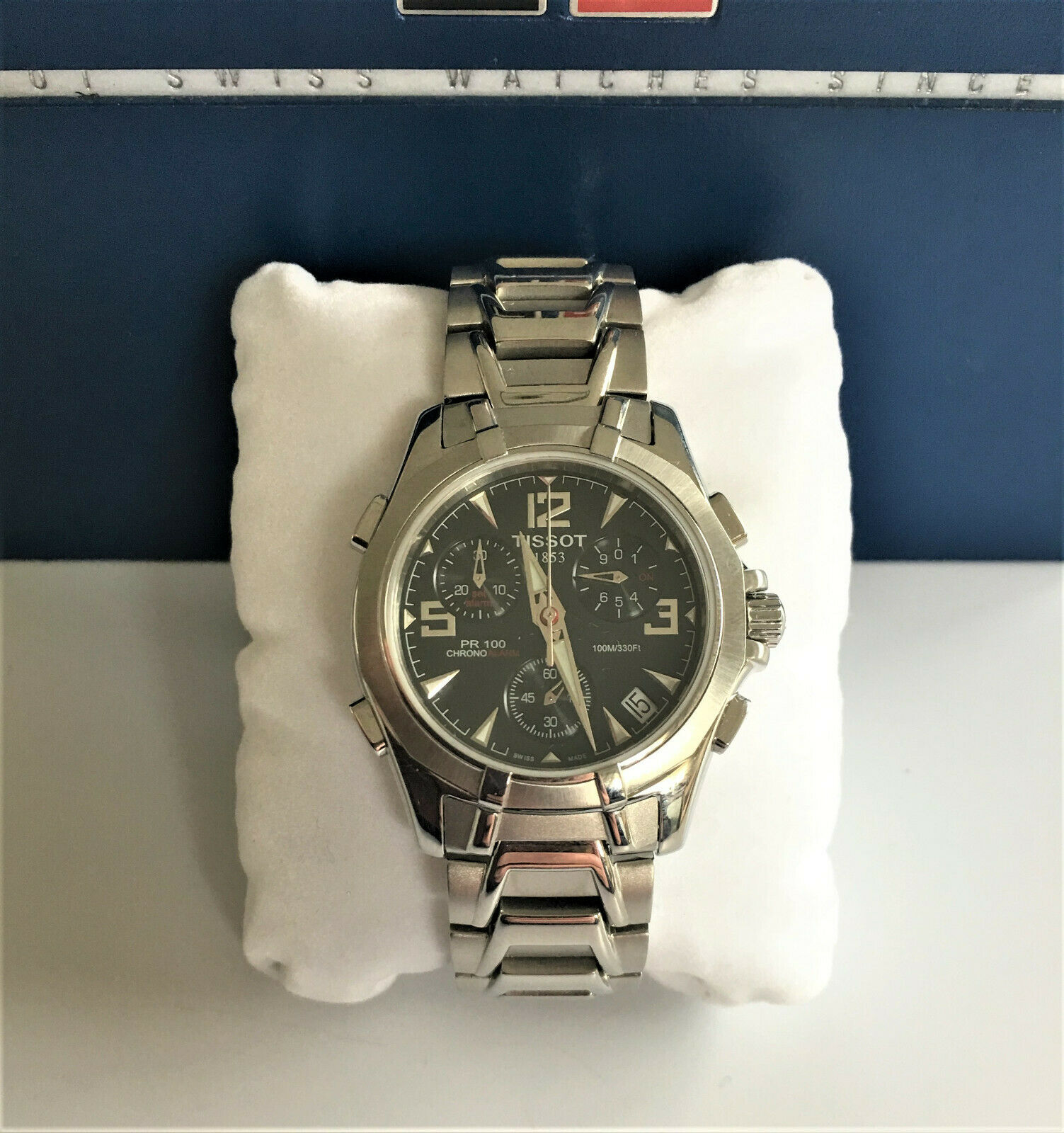 Gents Tissot PR100 Quartz Chrono Alarm Flyback Watch P670 770