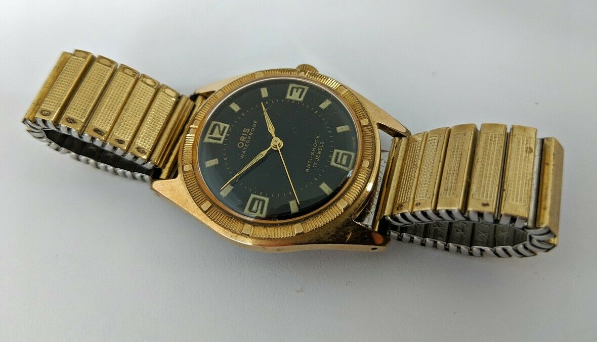 Vintage ORIS WATERPROOF ANTI-SHOCK 17 JEWELS Hand-winding