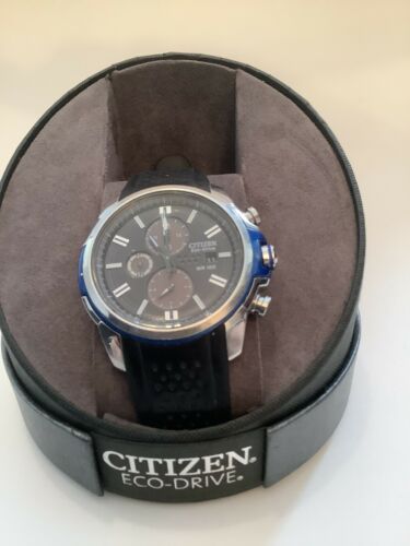 Citizen Eco Drive CTZ-B8143 Cal.B61* Wrist Watch Mens Black Analog