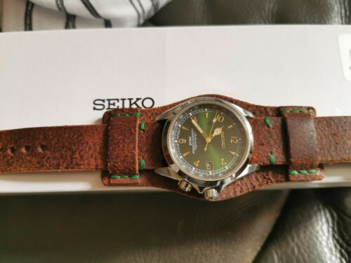 Seiko Alpinist Sarb017 Watch Plus Handmade Bund Strap | WatchCharts