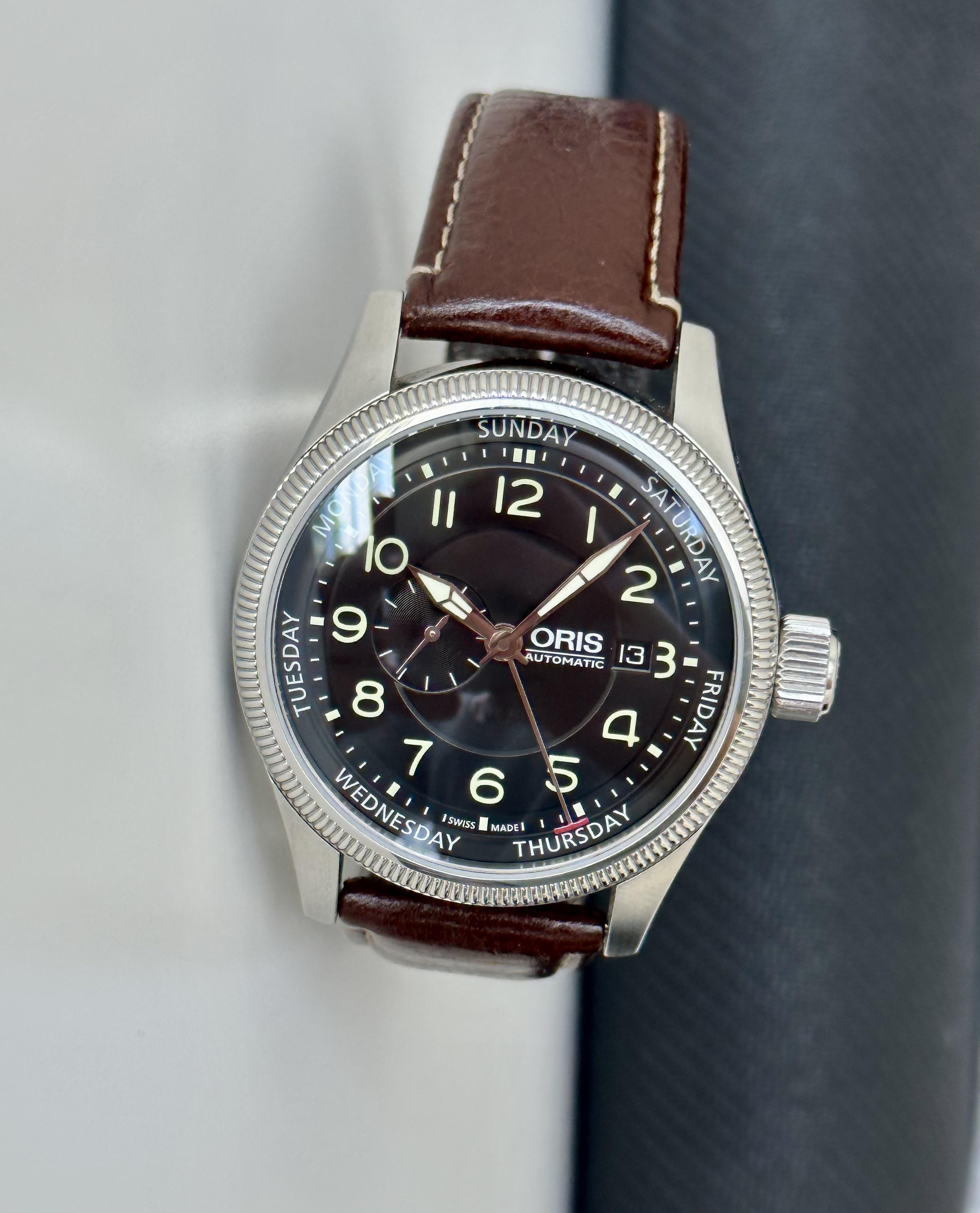 Oris Big Crown Small Second Pointer Day 74576884034