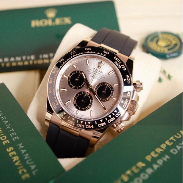 MAY2025 Rolex 126515 Daytona Rose Gold Sundust Full Set | WatchCharts ...