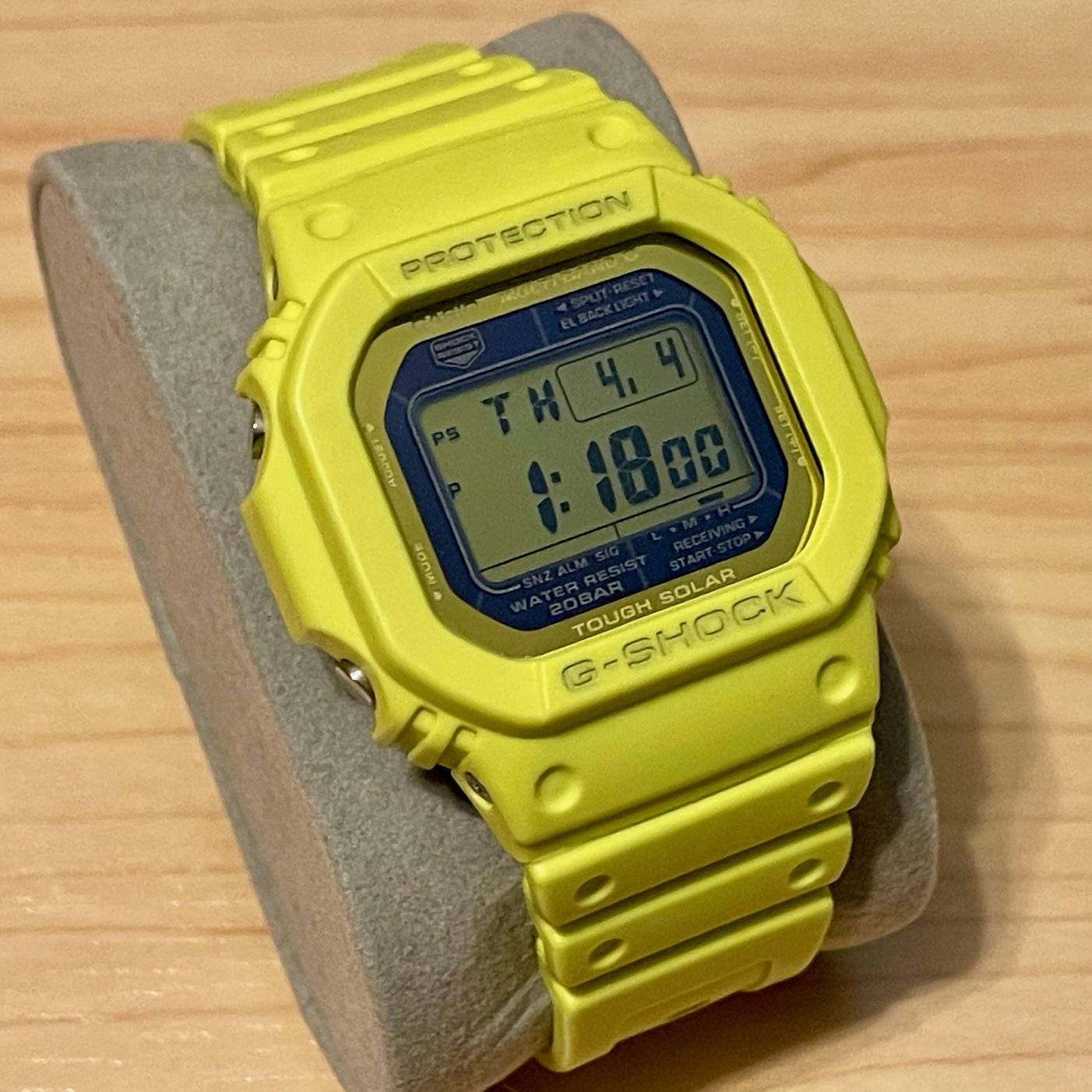 CASIO G-Shock GW-M5610MD-9 Original New Yellow Green COMBO
