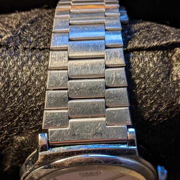 Casio AQ-305 Module 388 Ana Digi Alarm Chronograph Vintage Watch Japan ...