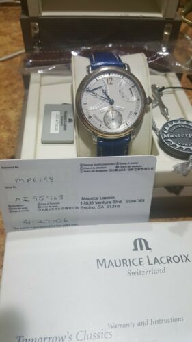 Maurice Lacroix Masterpiece Calendrier Retrograde MP 6198 18K gold