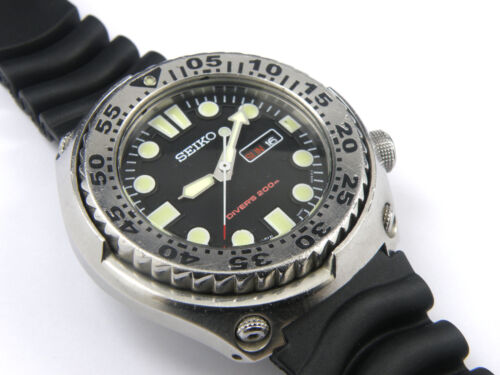 Gents Seiko 7N36 0AF0 Sawtooth Scuba Divers Quartz Watch 200m WatchCharts Marketplace