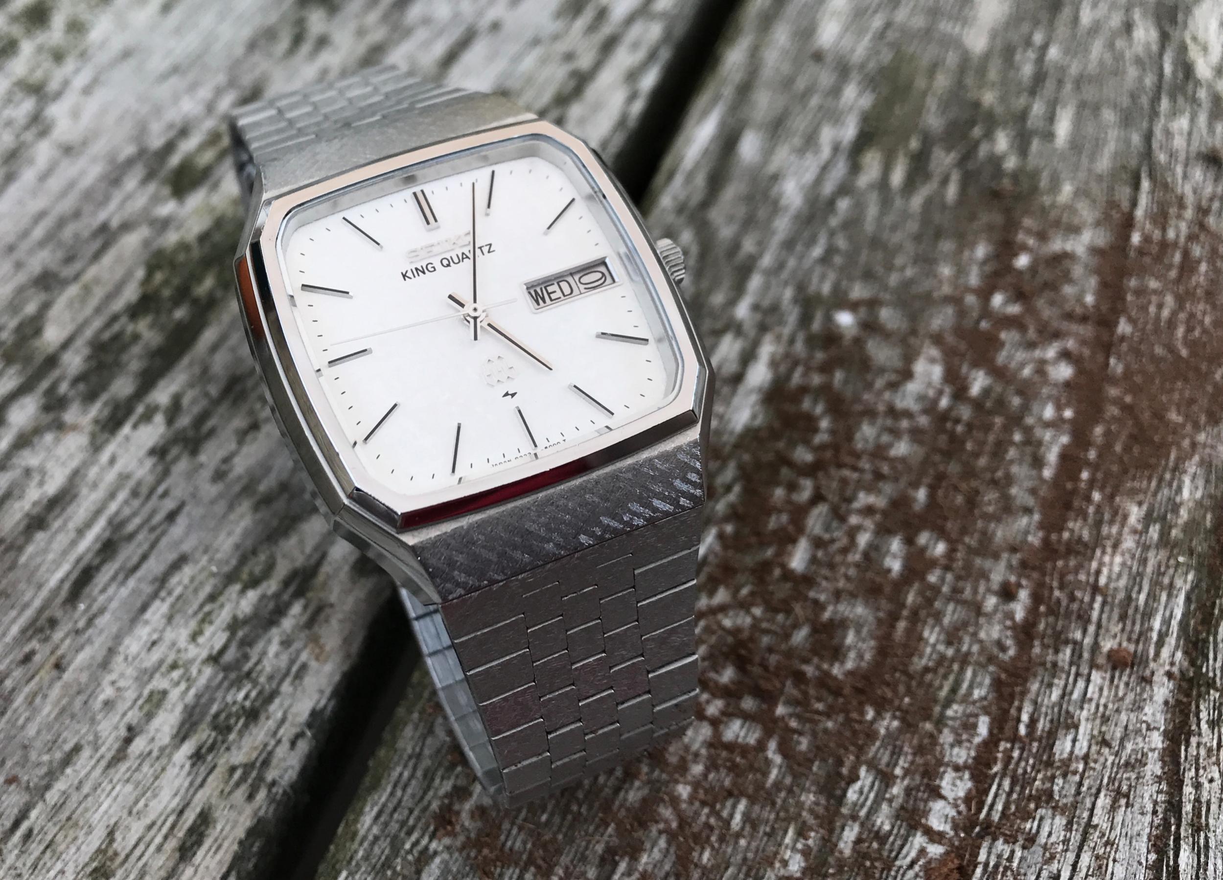 FS: Seiko King Quartz 9223-5000 Silver snow dial | WatchCharts