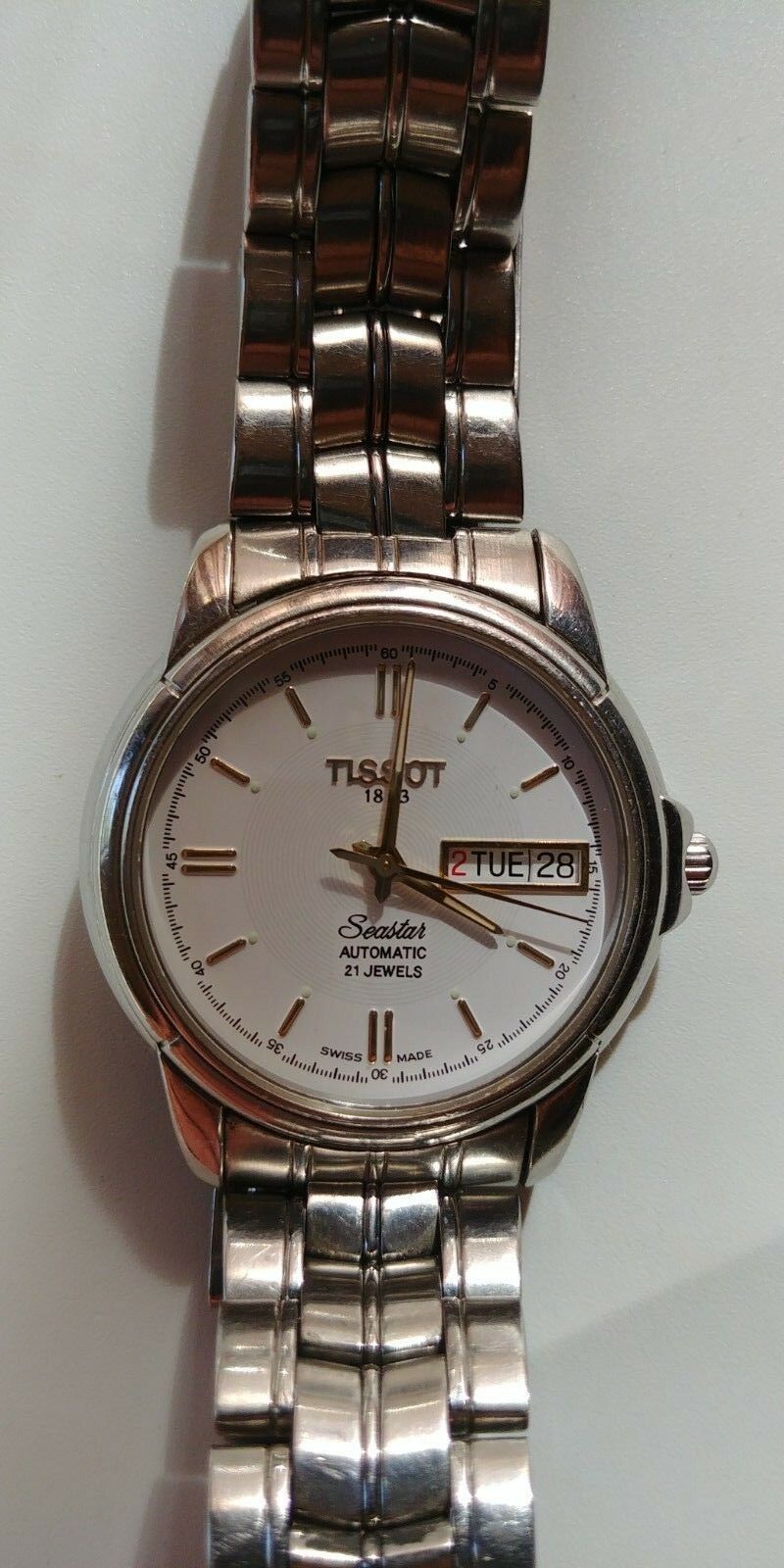 Tissot seastar discount automatic 21 jewels