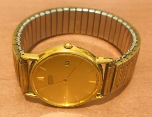 Seiko Men's Watch Wristwatch Date Quartz 5Y39-7010 Japan Seiko Men's Watch Wristwatch Date Quartz 5Y39-7010 Japan