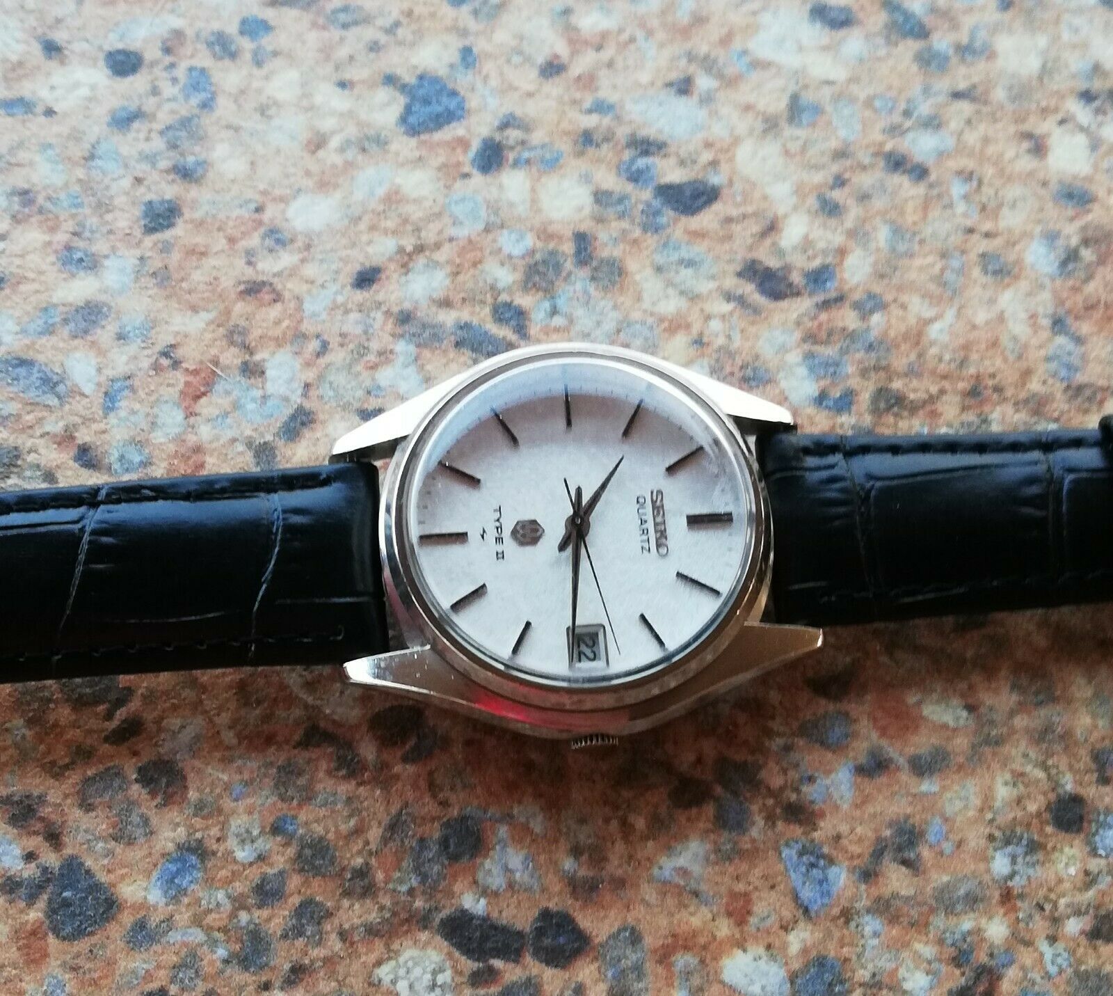 Vintage Seiko Type II Quartz JDM 4622 8000 August 1976