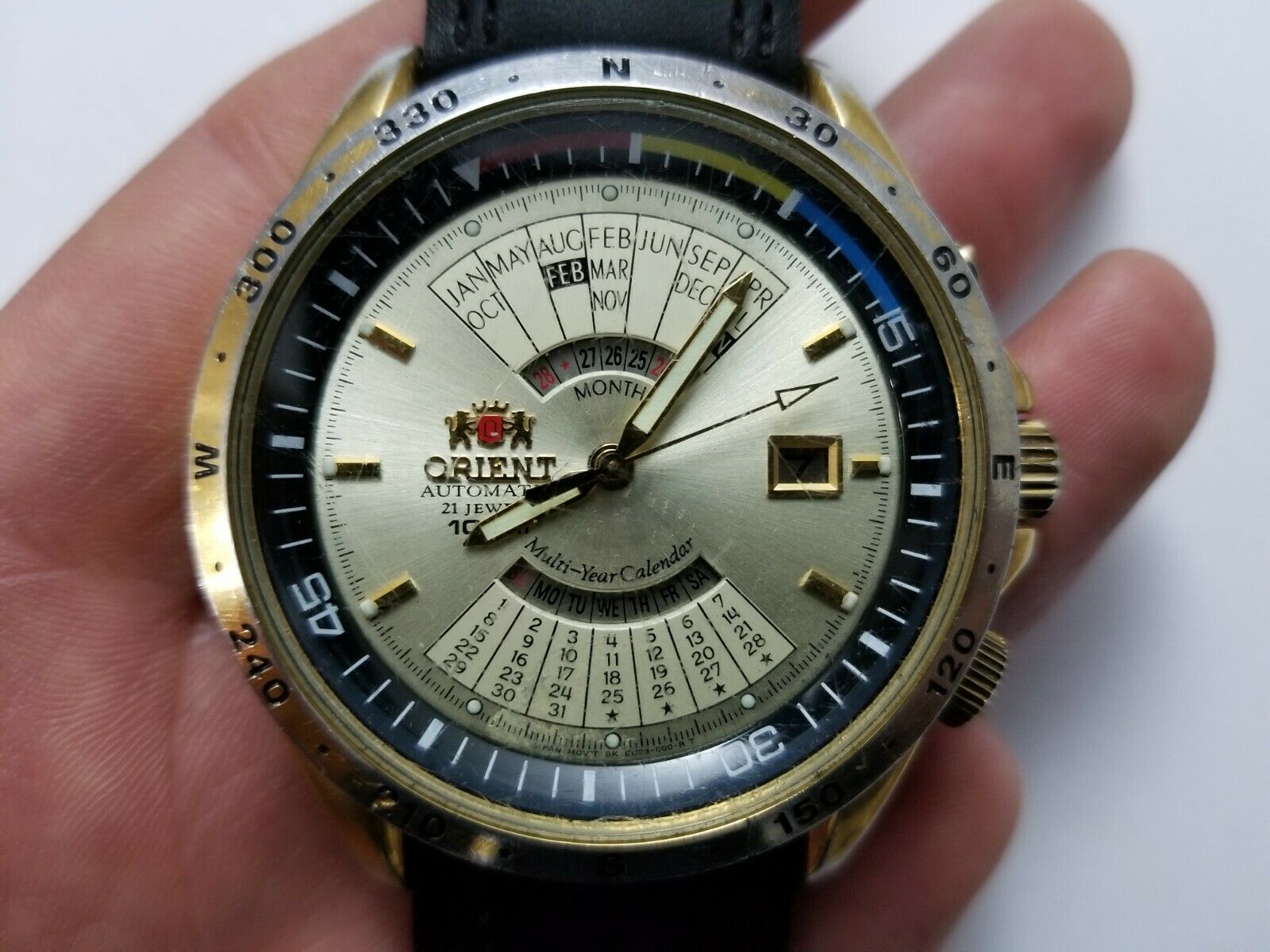 Orient Automatic Multi-Year Calendar men's DIVER Watch EU03