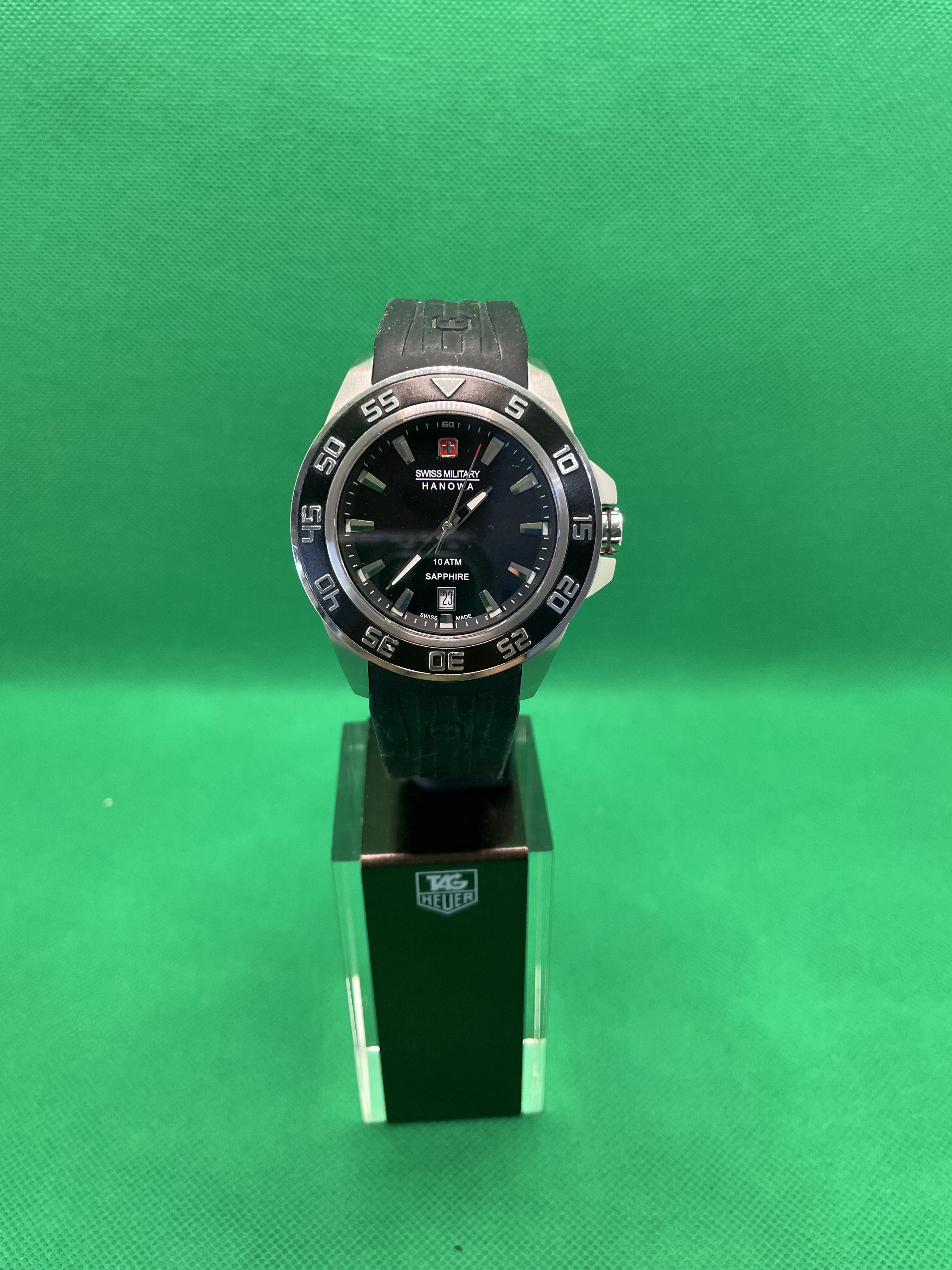 Swiss military hanowa outlet sapphire crystal watch