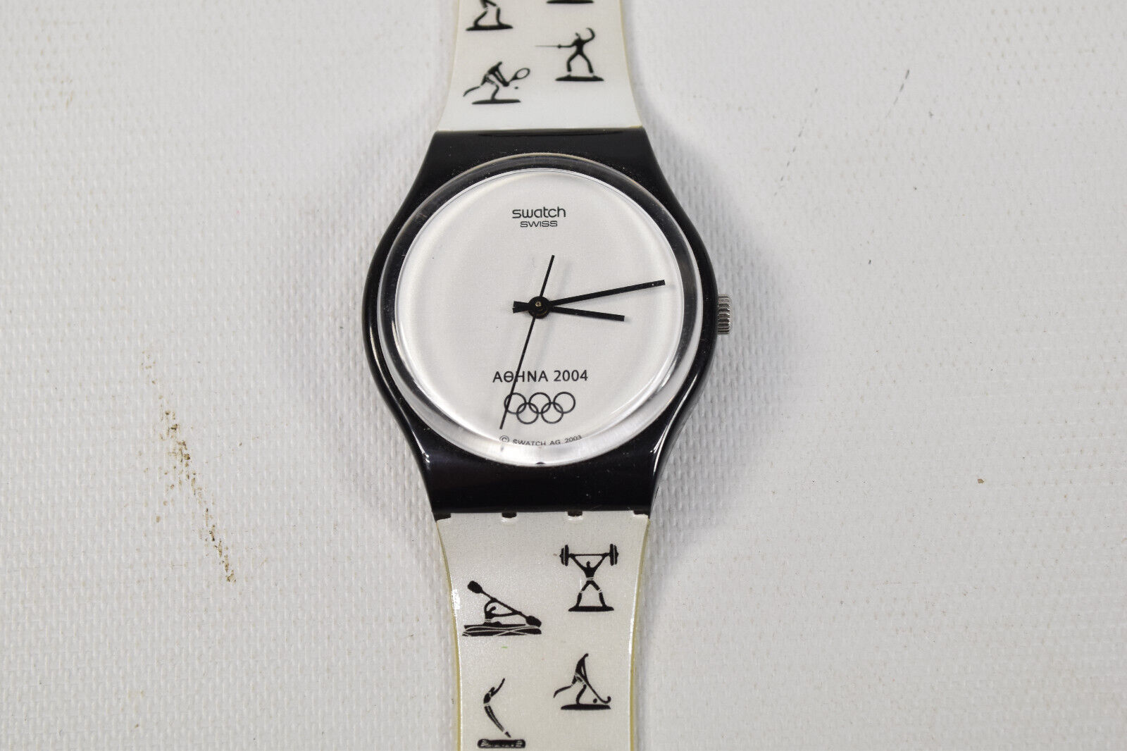 SWATCH 2004 Olympic Games ATHLIMATE Athens Watch AOHNA GB217