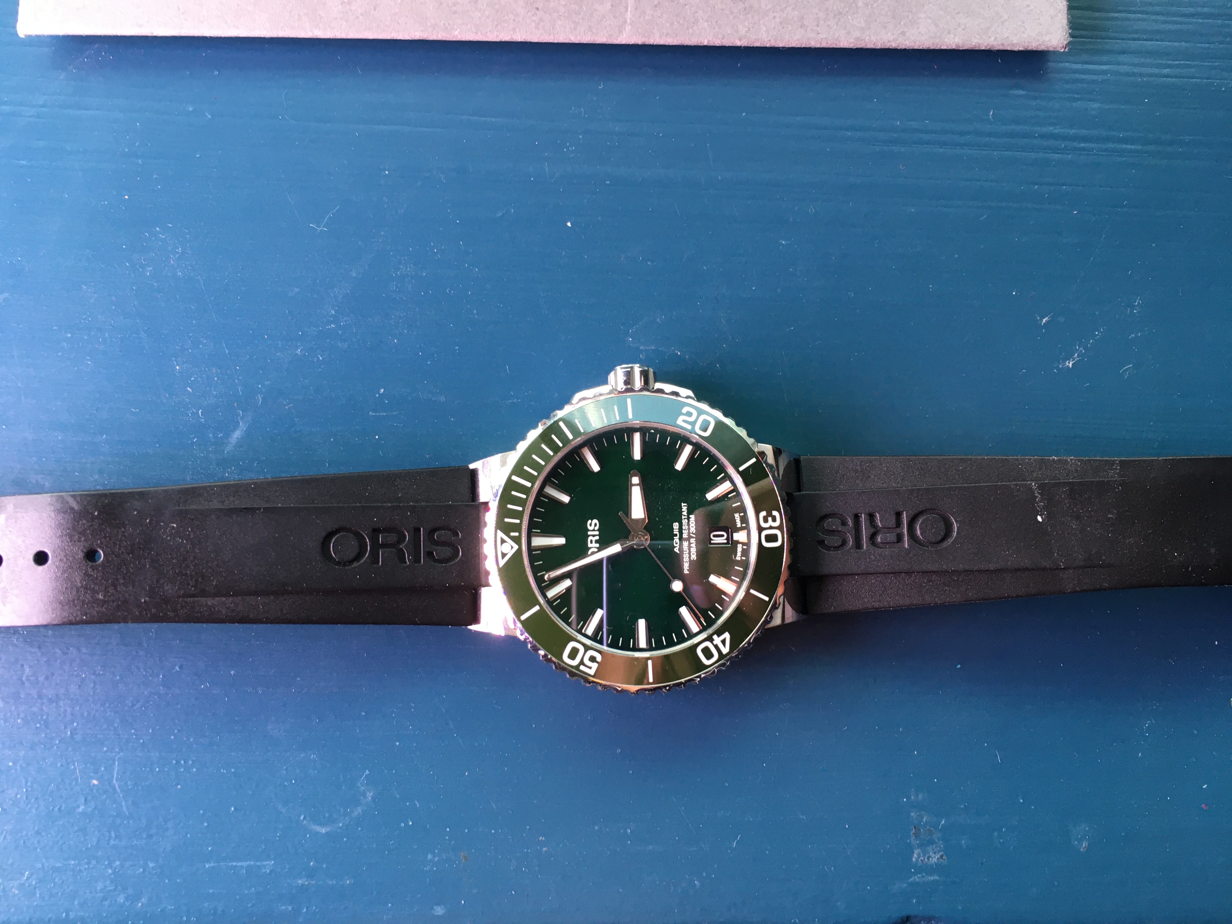 WTS Oris Aquis Green