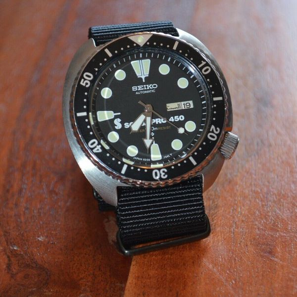 Seiko ScubaPro 450 Divers Watch, model 6309-7040 | WatchCharts Marketplace