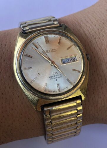 VINTAGE SEIKO LORD MATIC LM 5606-7000 23 JEWELS