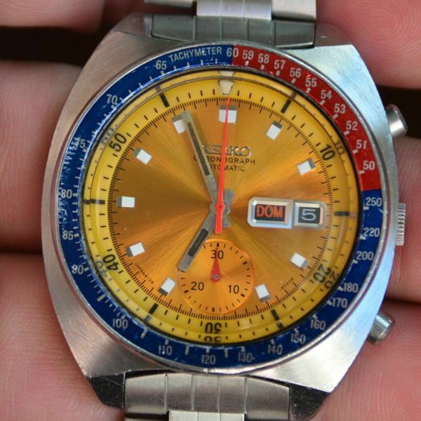 Mineral Watch Crystal Mineral Crystal For Seiko 6139-6002 / 6139-6005 Yellow 'Pepsi Pogue' Watch – Glass Replacement Seiko Watch Replacement Crystal - Foto 4