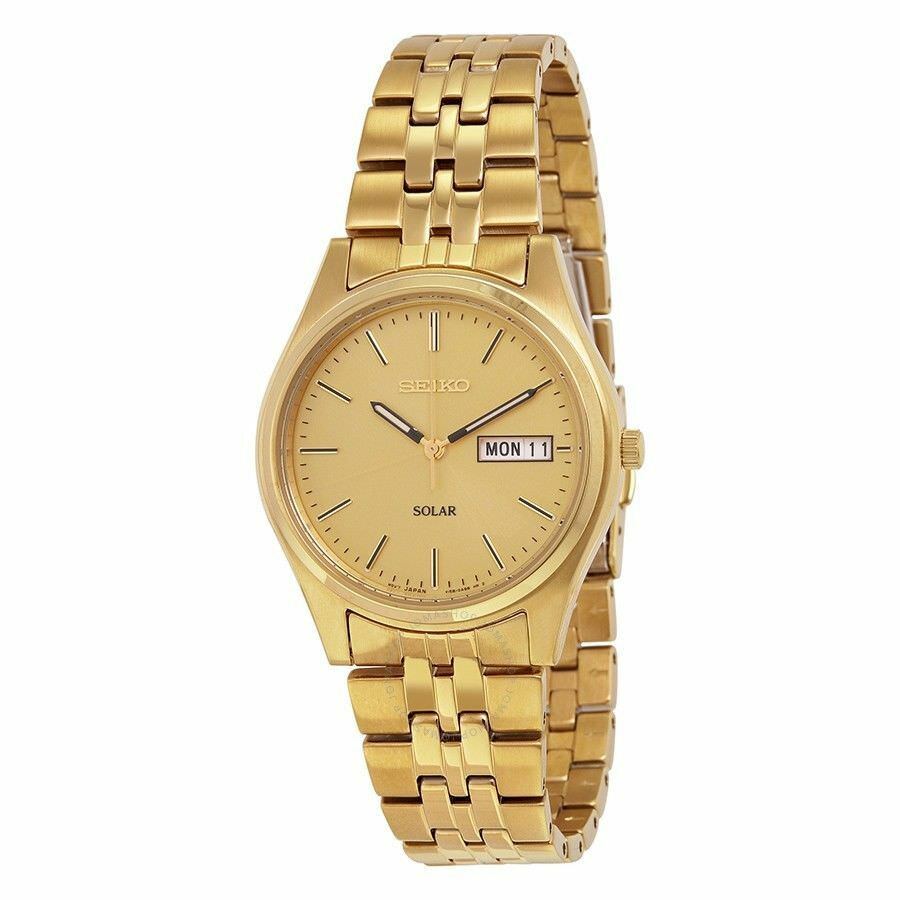 Seiko day date clearance gold