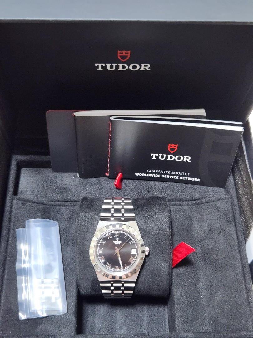 Tudor royal 34mm black dial 28400 | WatchCharts Marketplace