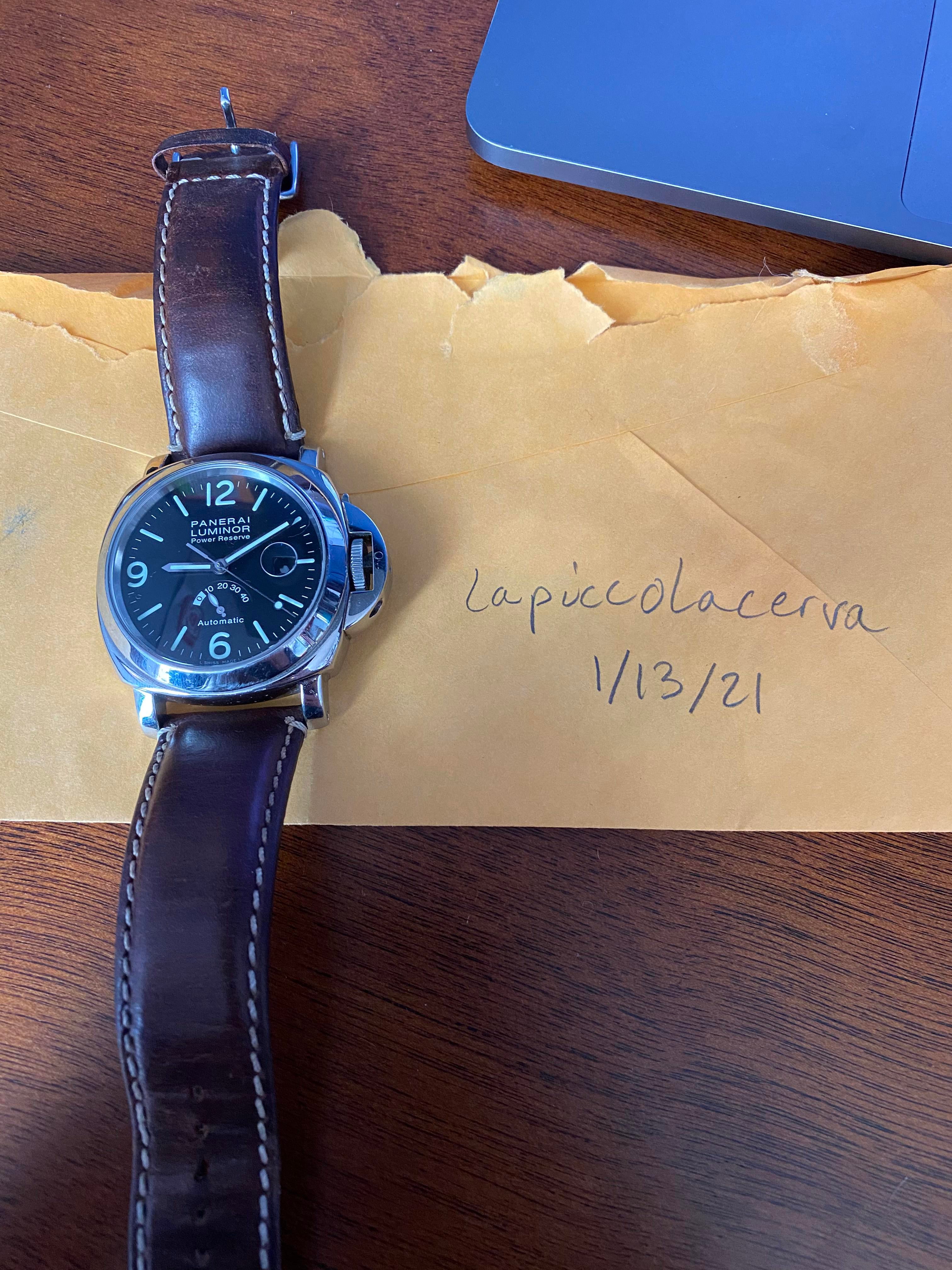 WTS Panerai PAM 027 Series C Power Reserve 5400 WatchCharts