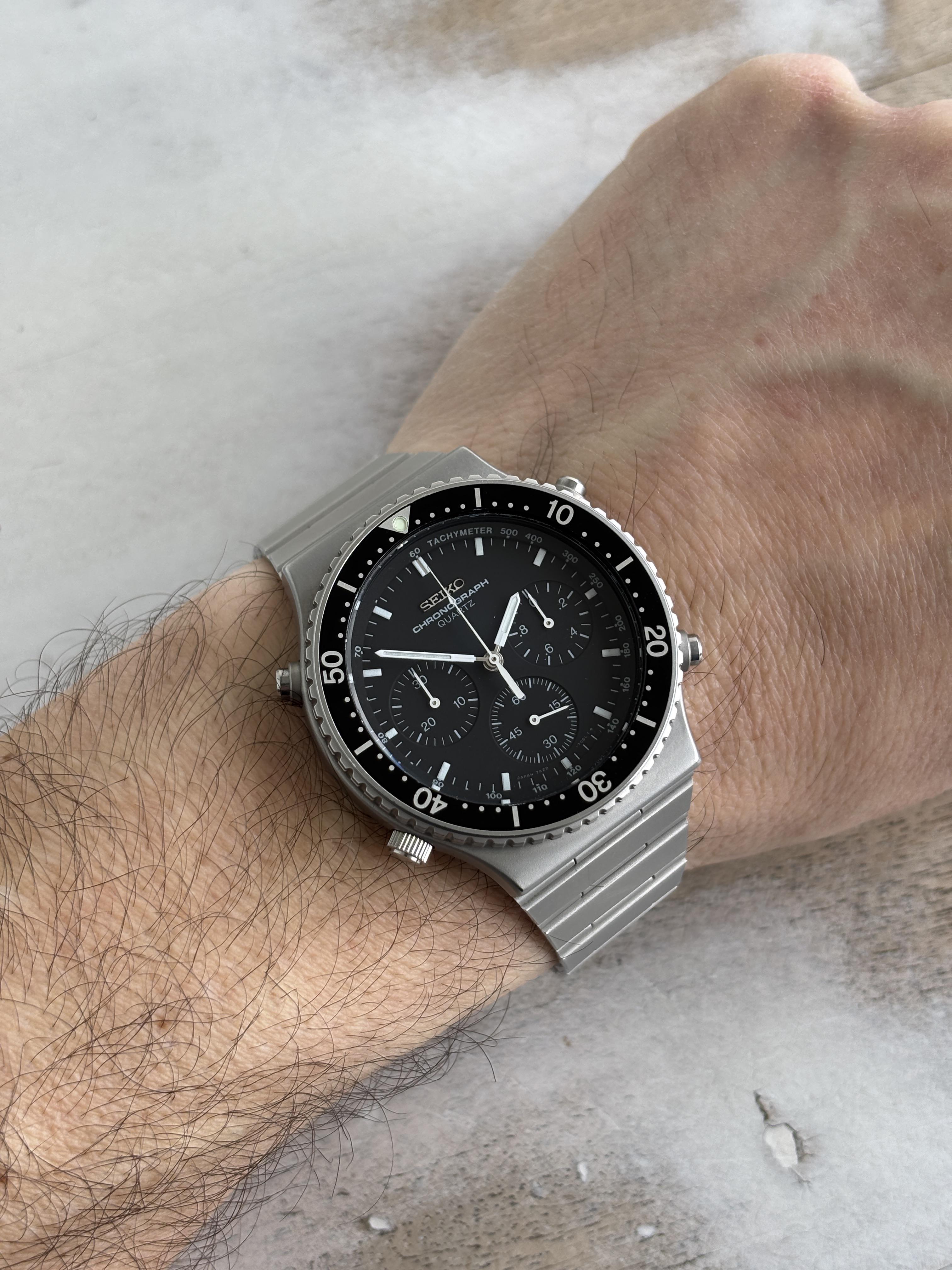 WTS] Seiko 7A28-7040 Speedmaster - The First Analogue Quartz