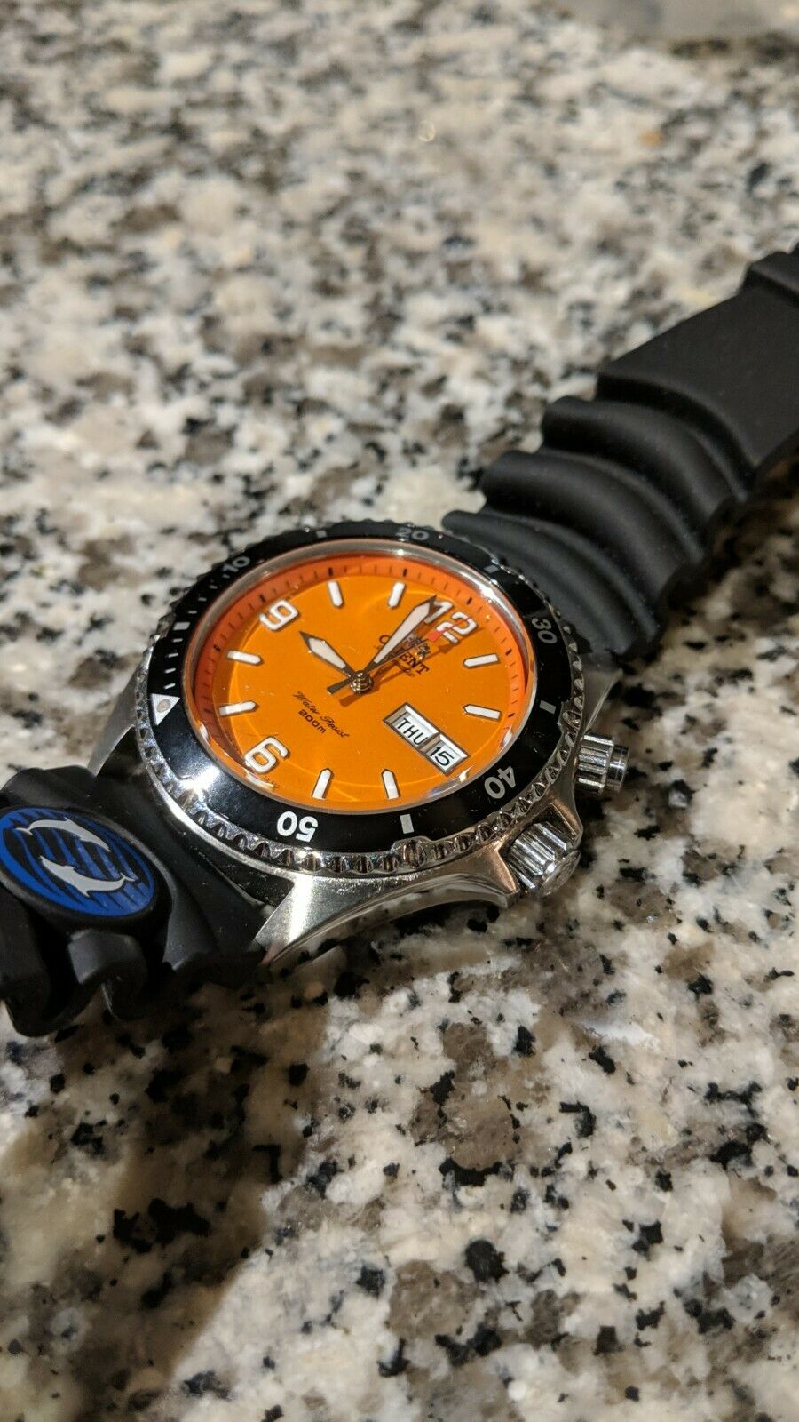 Orient Mako 1 orange dial rare great condition WatchCharts