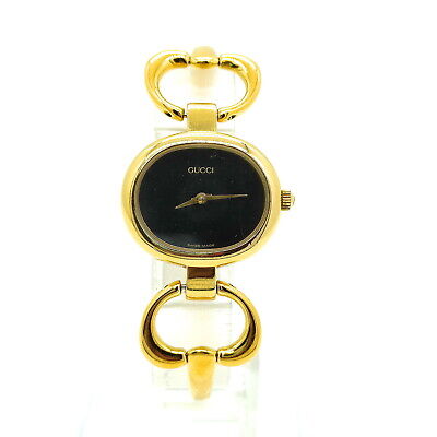 Gucci Watch 1600 26mm Women s Black X Gold 1355136 WatchCharts