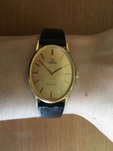 Omega Vintage Hand winding Watch Women Geneve 625 20 Microns Gold Ladies Oval 74 WatchCharts Marketplace