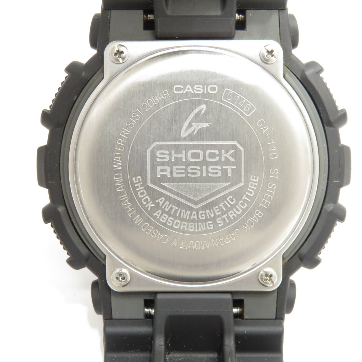 CASIO Casio G-SHOCK Big Face GA-110-1BJF Watch * Used