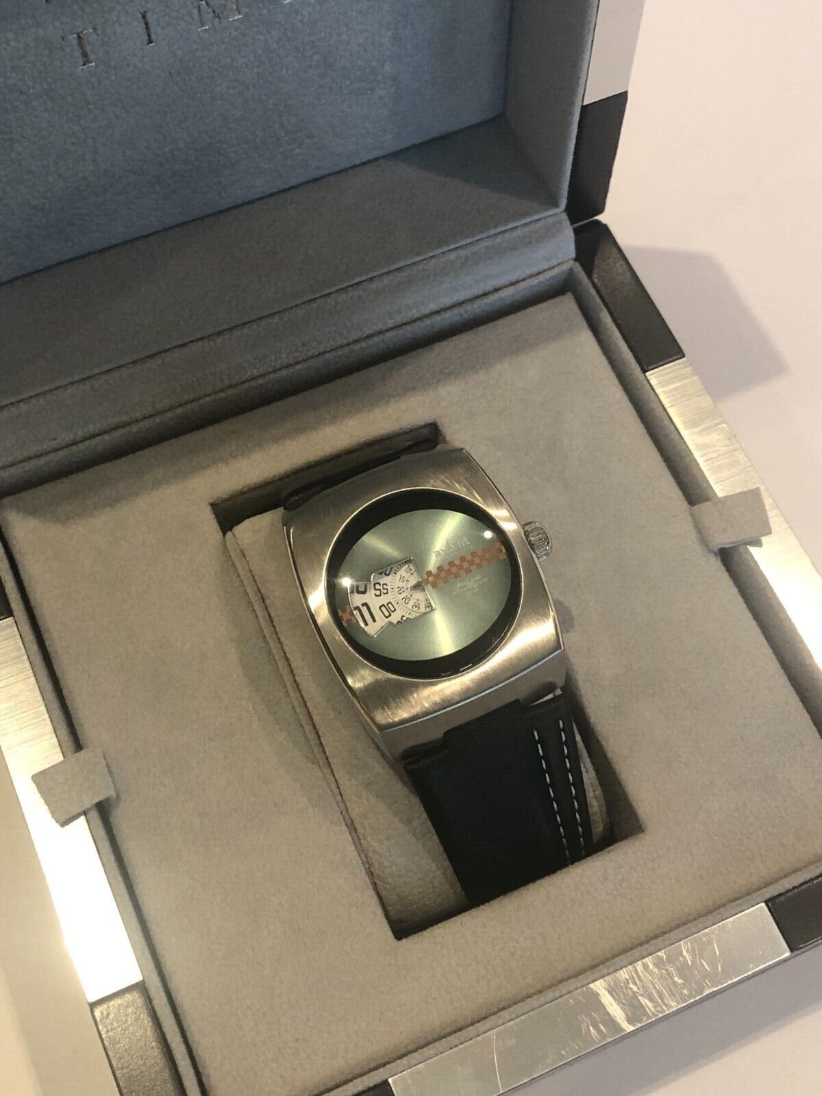 Axcent of Scandinavia ELECTRO retro digital quartz watch brand new