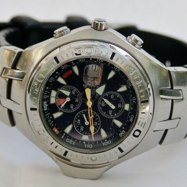 Citizen Promaster Aqualand Eco-Drive Chronograph BJ2050-01E Price ...