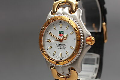 N MINT*TAG Heuer S/el S87.813-1 Chronometer 200m Automatic Mens