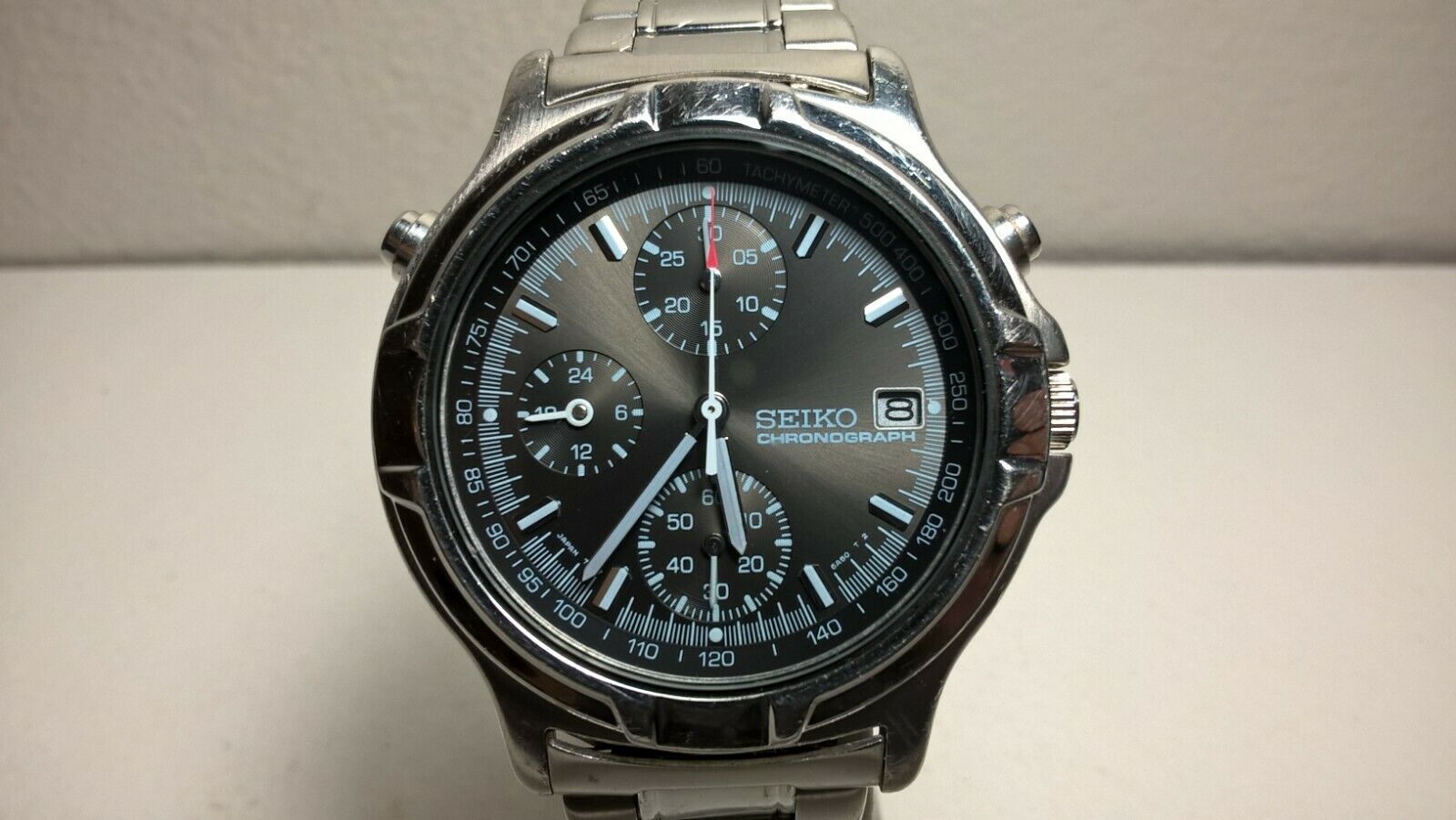 Vintage Seiko SBBZ003 7T27-6A50 Quartz Chrono; Bracelet (RAF Gen 2 