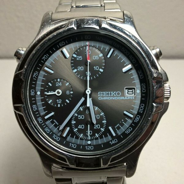 Vintage Seiko SBBZ003 7T27-6A50 Quartz Chrono; Bracelet (RAF Gen 2 ...