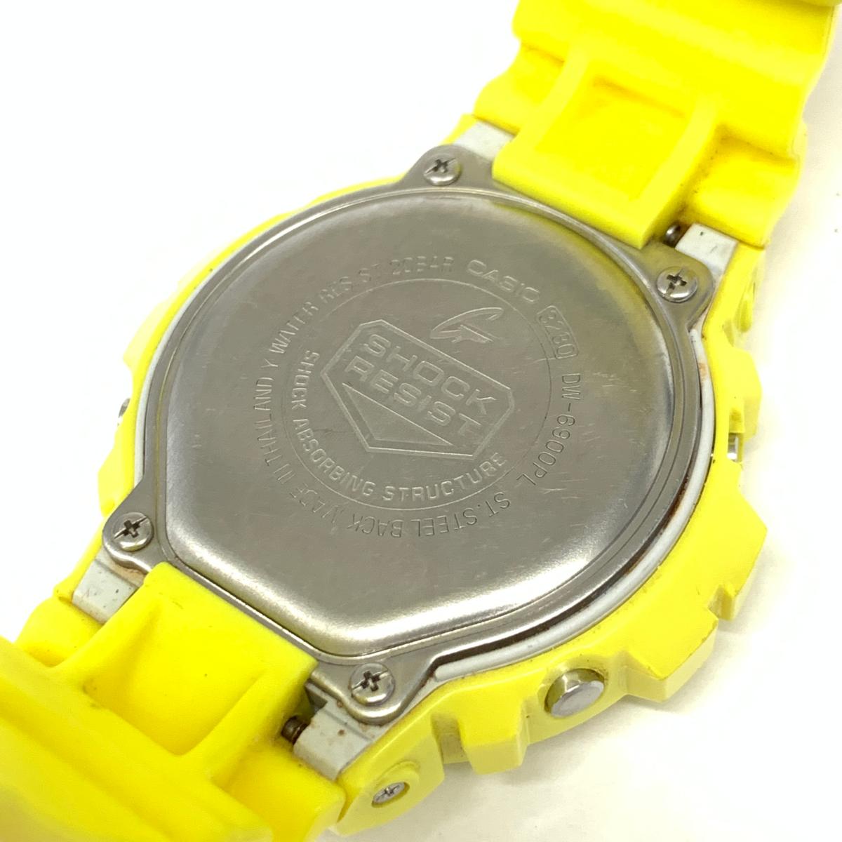 Good ◇ G-SHOCK G-SHOCK watch DW-6900PL-9JF Crazy Colors ◇ yellow 