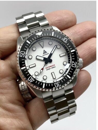 Seiko Diver''s - SKX007 White panda Mod. Jubilee Style NH35