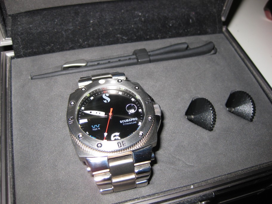 scubapro titanium watch