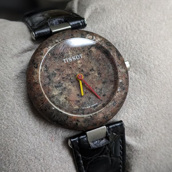[wts] 1990's VINTAGE Tissot Rock Watch Granite R150 – Swiss Watch price ...
