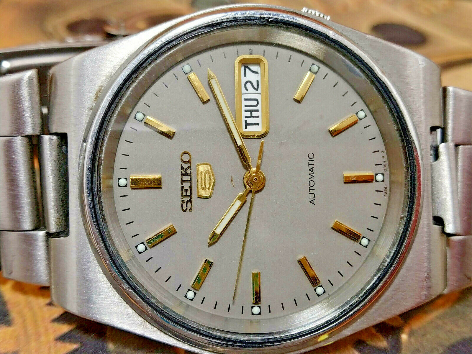 SEIKO 5 7S26-0370 made in Japan 自動巻 Vintage Seiko 5 wrist watch automatic 21 jewels cal 7s26