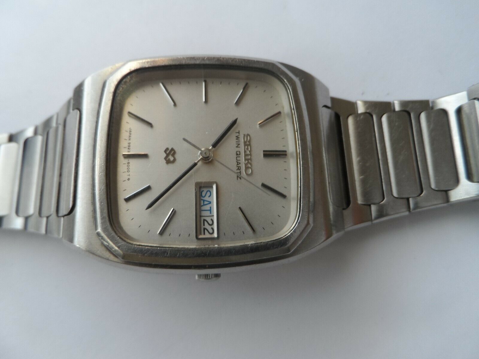 Vintage Seiko Twin Quartz SQ 9923 - 5000 Quartz Day Date