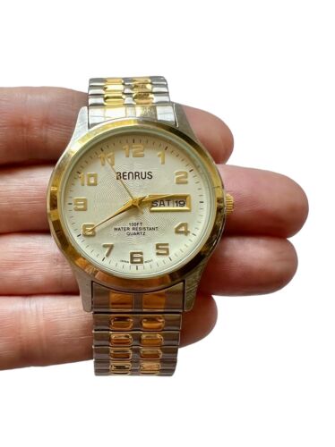 Buy Benrus Watch Womens With Diamonds Vintage Gold Online in India - Etsy