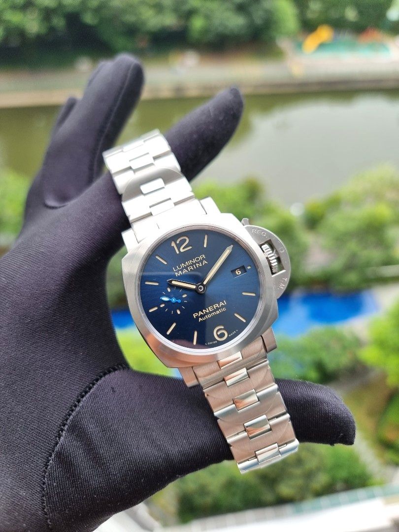 2021 PANERAI PAM01028 1028 PAM 01028 LUMINOR MARINA 42 BLUE