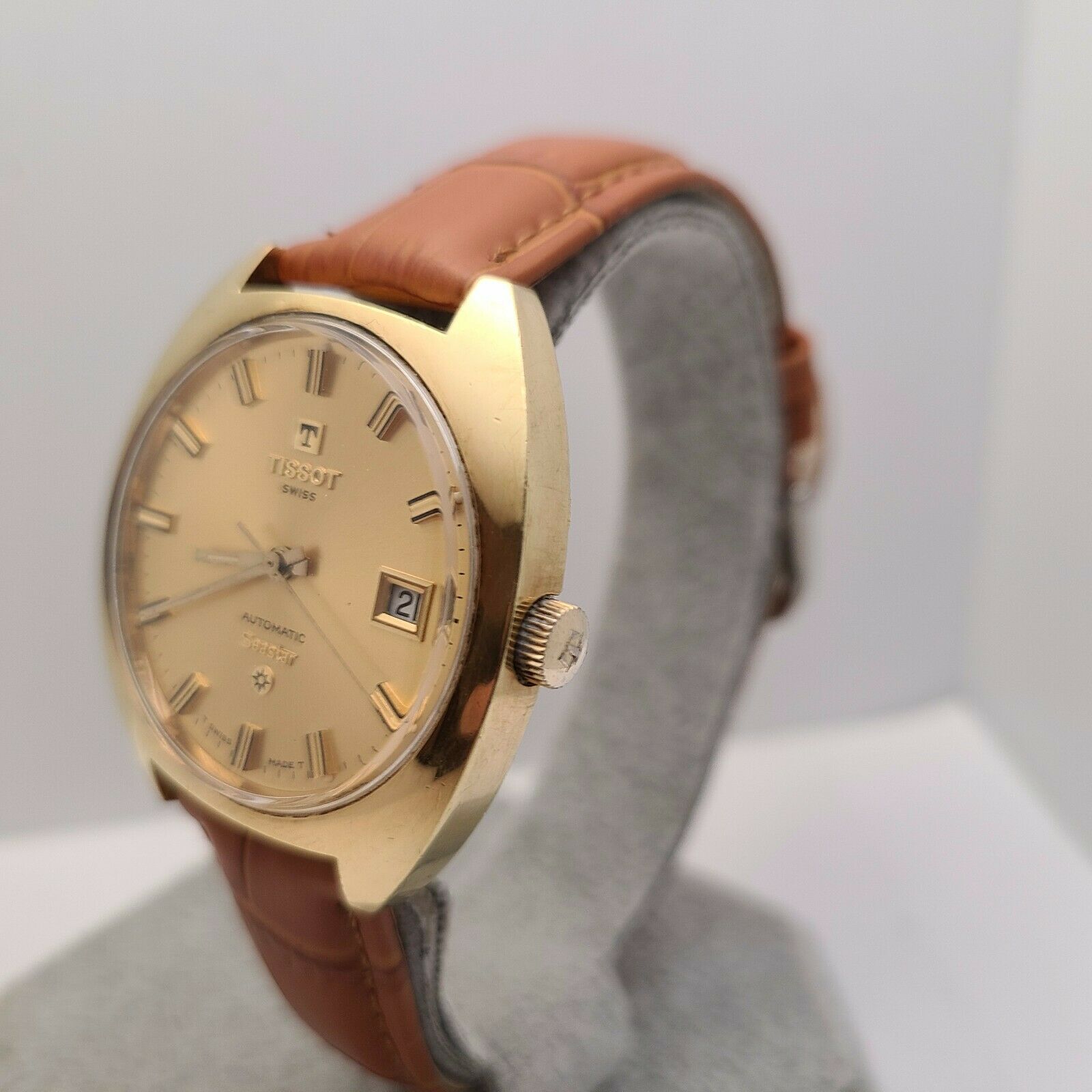 Vintage TISSOT Seastar 44585 1X Men s Automatic watch date swiss