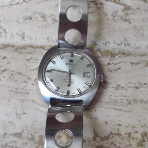 Vintage 1960 S Watch TISSOT VISODATE SEASTAR PR 516 RARE RACING