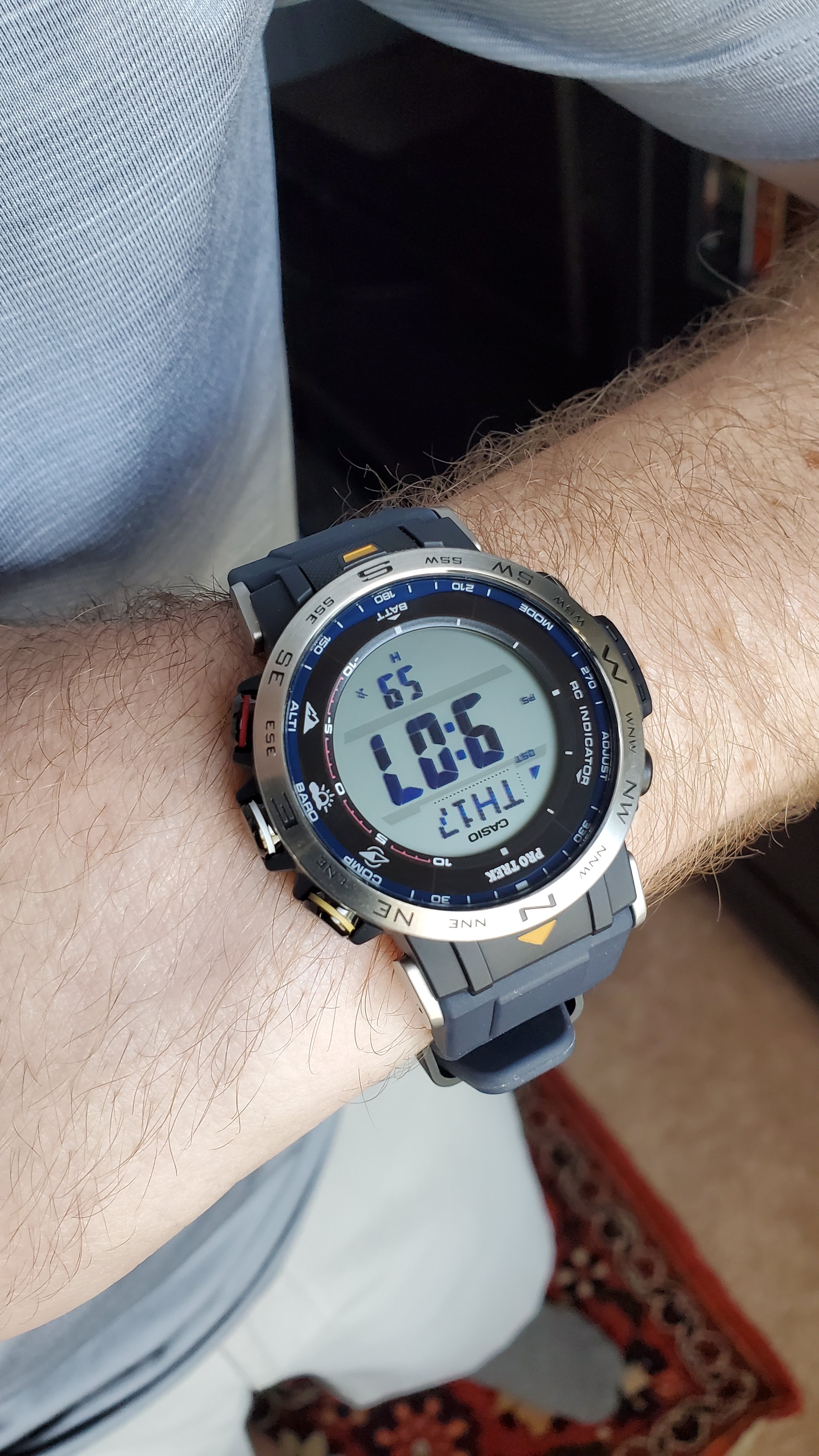 FS: JDM Climber Series Casio PRW-30AE-2JR (a thin and comfortable Protrek!)  | WatchCharts Marketplace