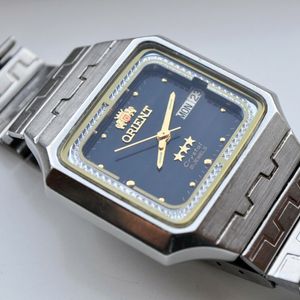 Vintage watch ORIENT Freza Automatic Day Date ORIGINAL Japan 3 